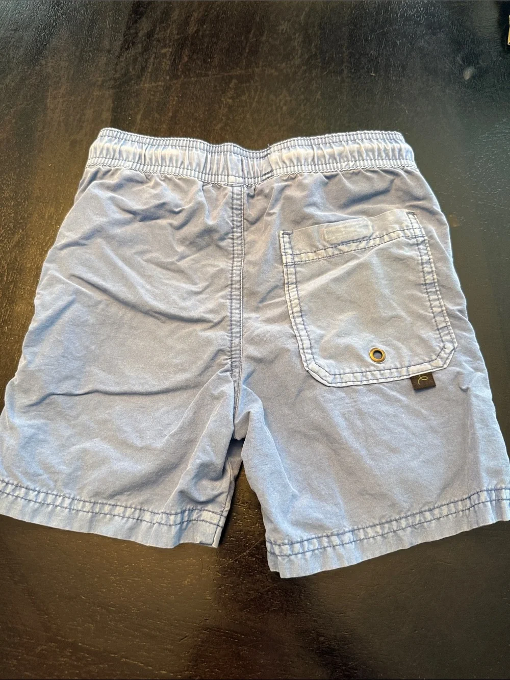 Men's Light Blue Casual Drawstring Shorts